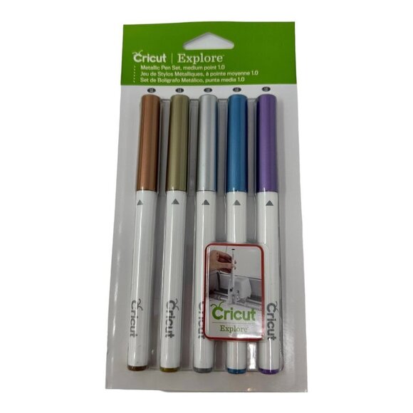 Cricut Lot Vinyl Cardstock Poster Board True Control Kit Pen Set Bundle Gift New - Picture 9 of 10